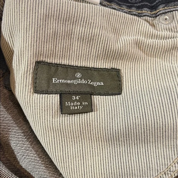 Men’s Ermenegildo Zegna Charcoal Jeans